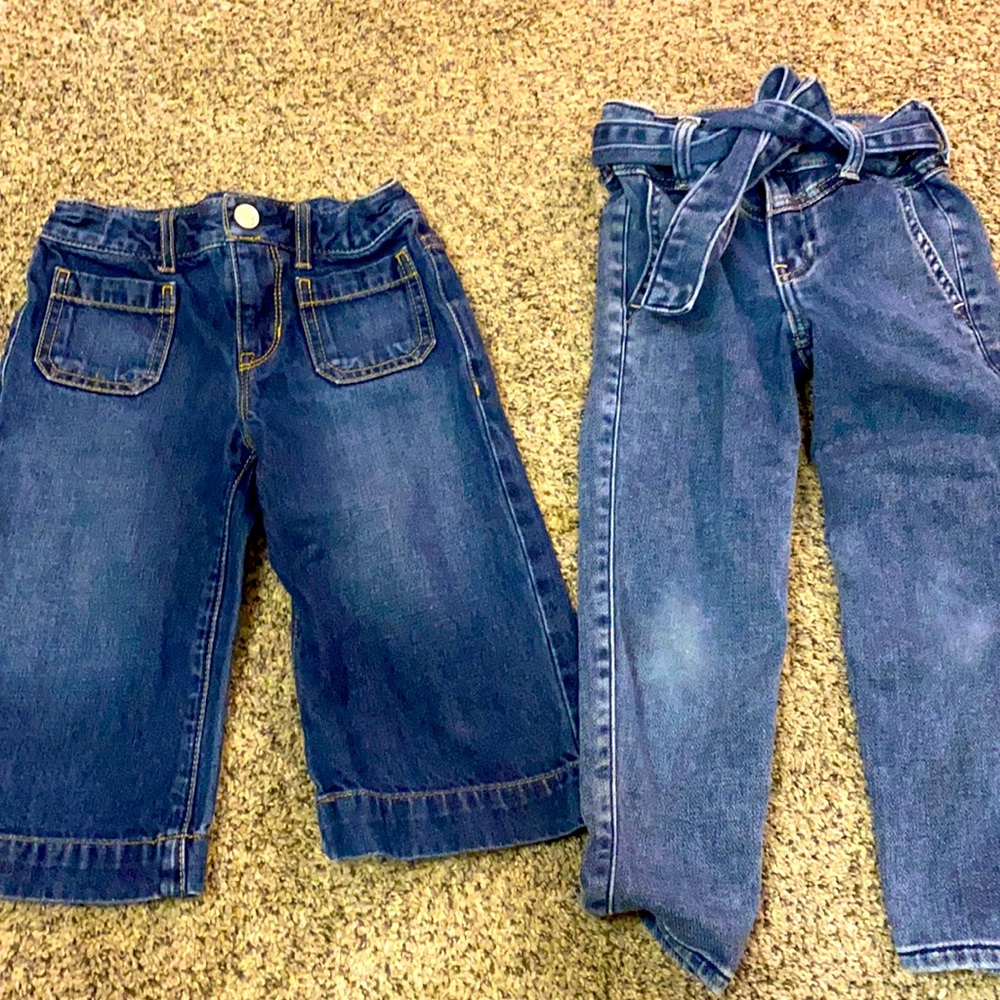 Girls size 5 Gap and Abercrombie jeans lot